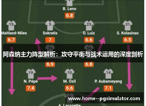 阿森纳主力阵型解析：攻守平衡与战术运用的深度剖析
